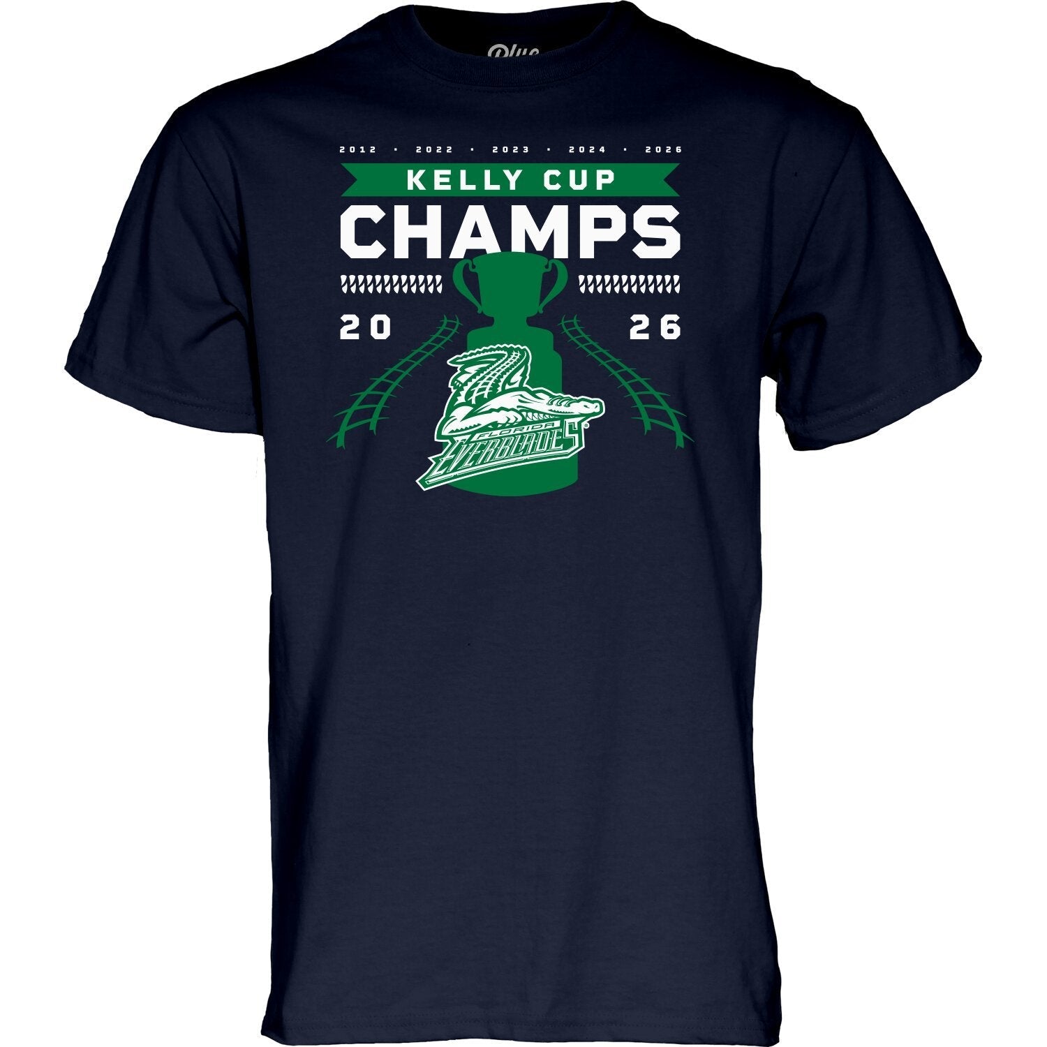 T-Shirt - 2026 Blades Cup Champs Navy– Florida Everblades
