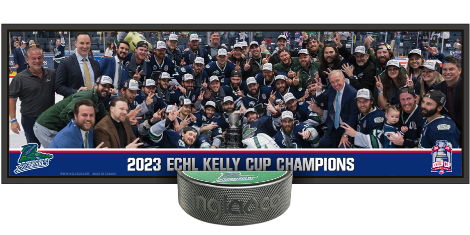 Florida Everblades Kelly Cup Champion Deco Plaque