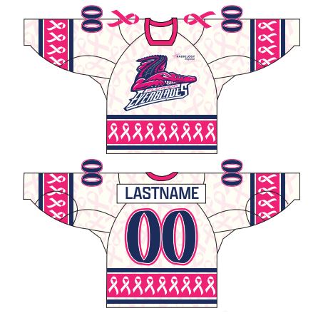 Florida Everblades Pink In The Rink REPLICA jerseys - PRE SALE
